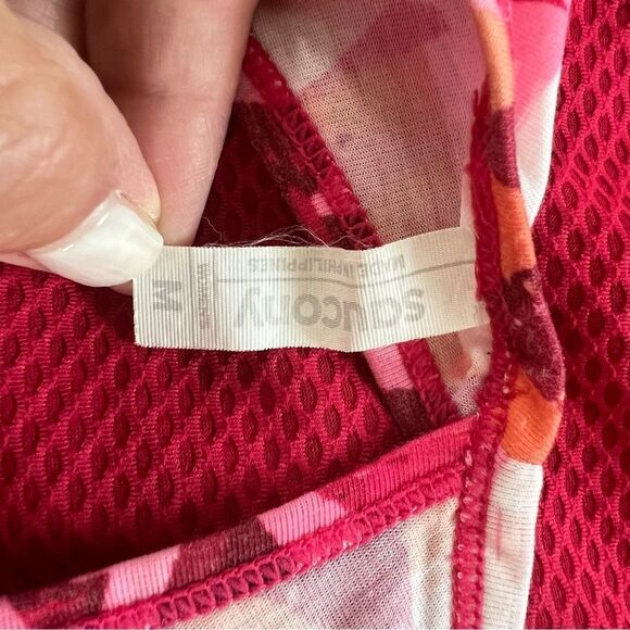 Saucony Running Jogging Mesh Singlet Tank Medium - Picture 9 of 12